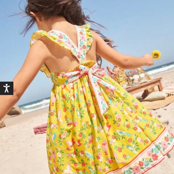 Mini Boden | Dresses | Mini Boden Bow Back Dress 67 Yr | Poshmark